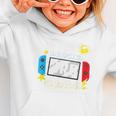 First Day Of 3rd Grade Level Unlocked Game Back To School Graphic Toddler Hoodie
