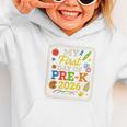 My First Day Of Pre-K 2026 Back To School Kids Graphic Toddler Hoodie