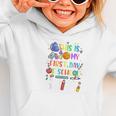 This Is My First Day Of School Boys Girls Kid Back To School Graphic Toddler Hoodie