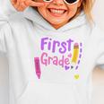 First Grade Diva Welcome Back To School 1st Grade Kids Performance Graphic Toddler Hoodie First Grade Diva Welcome Back To School 1st Grade Kids Performance Graphic Toddler Hoodie