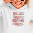 In My First Grade Era Cute Groovy 1st Grade Back To School Graphic Toddler Hoodie