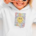 First Grade Squad Smile Face 1st Grade Back To School Graphic Toddler Hoodie