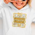 Fourth Grade Back To School Kids Girls Bow 4th Grade Groovy Graphic Toddler Hoodie Fourth Grade Back To School Kids Girls Bow 4th Grade Groovy Graphic Toddler Hoodie