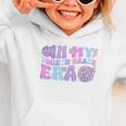 In My Fourth Grade Era Retro Back To School Disco Ball Graphic Toddler Hoodie