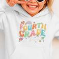 Fourth Grade Vibes 4th Grade Team Groovy Back To School Graphic Toddler Hoodie Fourth Grade Vibes 4th Grade Team Groovy Back To School Graphic Toddler Hoodie