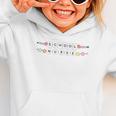 Friendship Bracelet School Nurse Appreciation Back To School Graphic Toddler Hoodie