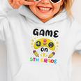 Game On 5th Grade Cute Video Gamer Back To School 20256Kids Graphic Toddler Hoodie