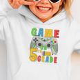 Game On Fifth Grade Back To School Gamer 5th Grade Boys Kids Graphic Toddler Hoodie Game On Fifth Grade Back To School Gamer 5th Grade Boys Kids Graphic Toddler Hoodie