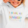 Here We Go Again I Mean How Was Your Summer Back To School Graphic Toddler Hoodie Here We Go Again I Mean How Was Your Summer Back To School Graphic Toddler Hoodie