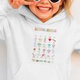 Groovy Cute ABC School Nurse Alphabet Back To School Women Graphic Toddler Hoodie Groovy Cute ABC School Nurse Alphabet Back To School Women Graphic Toddler Hoodie