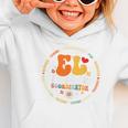 Groovy EL Program Coordinator Appreciation Back To School Graphic Toddler Hoodie Groovy EL Program Coordinator Appreciation Back To School Graphic Toddler Hoodie
