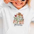 Groovy Fifth Grade Wildflowers Back To School 5th Grade Graphic Toddler Hoodie Groovy Fifth Grade Wildflowers Back To School 5th Grade Graphic Toddler Hoodie