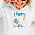 Happy First Day Of 4th Grade Student Back To School Graphic Toddler Hoodie
