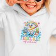 Happy First Day Of School Goose Cute Duck Back To School Graphic Toddler Hoodie