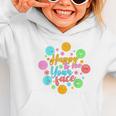 Happy To See Your Face Colorful Ball Back To School Graphic Toddler Hoodie Happy To See Your Face Colorful Ball Back To School Graphic Toddler Hoodie