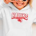 Hawks Back To School Spirit R Graphic Toddler Hoodie Hawks Back To School Spirit R Graphic Toddler Hoodie