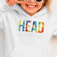 Head Custodian Women Tie Dye Back To School Appreciation Day Graphic Toddler Hoodie Head Custodian Women Tie Dye Back To School Appreciation Day Graphic Toddler Hoodie