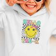 Hello Pre-K Coquette Bow Back To School Preschool Girl Graphic Toddler Hoodie