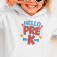 Hello Pre-K Preschool Squad Spider Back To School First Day Graphic Toddler Hoodie Hello Pre-K Preschool Squad Spider Back To School First Day Graphic Toddler Hoodie
