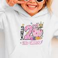 Hello Second 2nd Grade Leopard Tie Dye Girl Back To School Graphic Toddler Hoodie Hello Second 2nd Grade Leopard Tie Dye Girl Back To School Graphic Toddler Hoodie