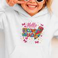 Hello Second Grade Tie Dye Pencil Back To School 2nd Grade Graphic Toddler Hoodie Hello Second Grade Tie Dye Pencil Back To School 2nd Grade Graphic Toddler Hoodie
