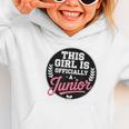 Highschool Girls Back To School 2025 First Day A Junior Graphic Toddler Hoodie Highschool Girls Back To School 2025 First Day A Junior Graphic Toddler Hoodie