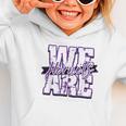 We Are Hornets Back To School Spirit P Graphic Toddler Hoodie