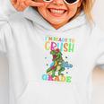 I'm Ready To Crush 3rd Grade Dinosaur Back To School Graphic Toddler Hoodie I'm Ready To Crush 3rd Grade Dinosaur Back To School Graphic Toddler Hoodie