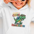 I'm Ready To Crush Kindergarten T-Rex Back To School Dino Graphic Toddler Hoodie I'm Ready To Crush Kindergarten T-Rex Back To School Dino Graphic Toddler Hoodie