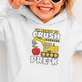 I'm Ready To Crush Pre-K Excavator Back To School Boys Graphic Toddler Hoodie