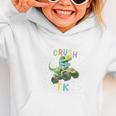 I'm Ready To Crush TK Dinosaur Back To School TK Kid Graphic Toddler Hoodie I'm Ready To Crush TK Dinosaur Back To School TK Kid Graphic Toddler Hoodie
