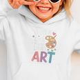 Just a Girl Who Loves Art Cute Back To School Kids Girls Graphic Toddler Hoodie Just a Girl Who Loves Art Cute Back To School Kids Girls Graphic Toddler Hoodie