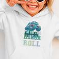 Kids I'M ON HONOR ROLL Monster Trucks Back To School Bruh Graphic Toddler Hoodie