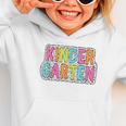 Kindergarten Dalmatian Dots Dream Team Back To School Graphic Toddler Hoodie Kindergarten Dalmatian Dots Dream Team Back To School Graphic Toddler Hoodie