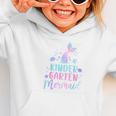 Kindergarten Mermaid Back To School Girls First Day Kinder Graphic Toddler Hoodie