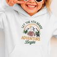 Let The 4th Grade Adventure Begin Camping Back To School Graphic Toddler Hoodie