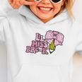 LiL Miss Pre-K Back To School Girls Coquette Bow First Day Graphic Toddler Hoodie LiL Miss Pre-K Back To School Girls Coquette Bow First Day Graphic Toddler Hoodie