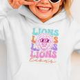 Lion Mascot Back To School Spirit Sports Men Women Groovy Graphic Toddler Hoodie Lion Mascot Back To School Spirit Sports Men Women Groovy Graphic Toddler Hoodie