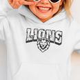 Lions Back To School Spirit Graphic Toddler Hoodie