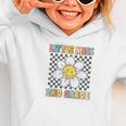 Little Miss 2nd Grade Retro Groovy 2nd Grade Back To School Graphic Toddler Hoodie Little Miss 2nd Grade Retro Groovy 2nd Grade Back To School Graphic Toddler Hoodie