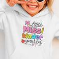 Little Miss Kindergarten Back To School Cute Kinder Girls Graphic Toddler Hoodie Little Miss Kindergarten Back To School Cute Kinder Girls Graphic Toddler Hoodie
