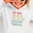 Man Myth The Legend Assistant Principal Dad Back To School Graphic Toddler Hoodie Man Myth The Legend Assistant Principal Dad Back To School Graphic Toddler Hoodie