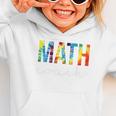 Math Coach For Work Tie Dye Back To School Appreciation Day Graphic Toddler Hoodie Math Coach For Work Tie Dye Back To School Appreciation Day Graphic Toddler Hoodie