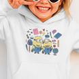 Minions Back To School Sketched Graphic Toddler Hoodie