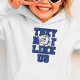 Not Like Bulldog Back To School Spirit B Graphic Toddler Hoodie Not Like Bulldog Back To School Spirit B Graphic Toddler Hoodie