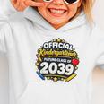 Official Kindergartener Future Class Of 2039 Back To School Graphic Toddler Hoodie Official Kindergartener Future Class Of 2039 Back To School Graphic Toddler Hoodie