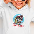 O’Fish-Ally a 1st Grade Mom Back To School Premium Tri-Blend Graphic Toddler Hoodie