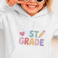 Oh Hey 1st Grade Back To School Cute Pencil Graphic Graphic Toddler Hoodie Oh Hey 1st Grade Back To School Cute Pencil Graphic Graphic Toddler Hoodie