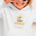 Physically Present Mentally Absent Back To School Graphic Toddler Hoodie