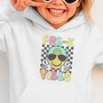 Pre-K Vibes Smile Face Back To School Pre-K Graphic Toddler Hoodie Pre-K Vibes Smile Face Back To School Pre-K Graphic Toddler Hoodie